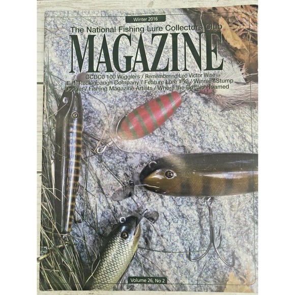 National FISHING Lure Collectors Club Magazine WINTER 2016 VOL 25 No 2 - Picture 4 of 11